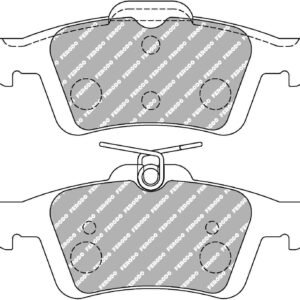 Ford Focus Rs Mk3 Rear Ferodo Racing Brake Pads FCP1931H DS2500 New