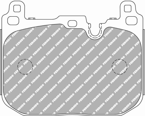 Front BMW Ferodo Racing Brake Pads FCP4611H DS2500 4pot Brembo Calipers New