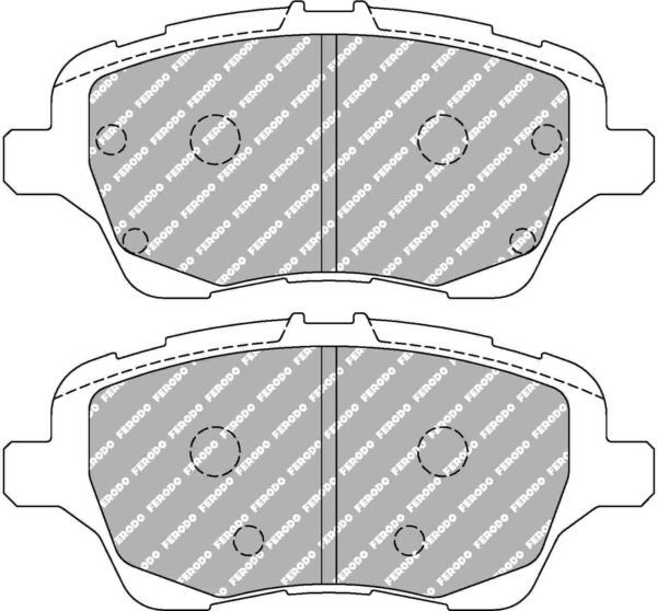 Ford Fiesta St mk6 Front Ferodo Racing Brake Pads FCP4612H DS2500 New