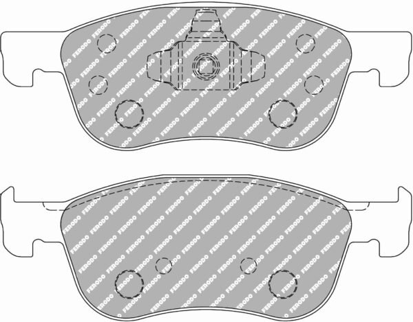 Ford Fiesta St mk7 Front Ferodo Racing Brake Pads FCP4816H DS2500 New