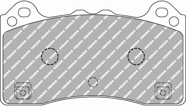 Ford Focus Rs Mk3 Front Ferodo Racing Brake Pads FCP4830H DS2500 New