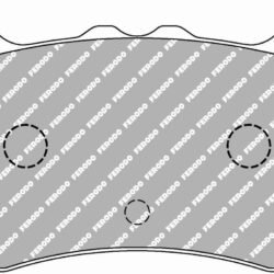 Ford Focus Rs Mk3 Front Ferodo Racing Brake Pads FCP4830H DS2500 New