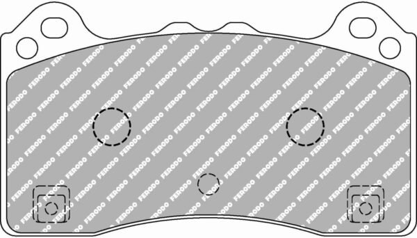 Ford Focus Rs Mk3 Front Ferodo Racing Brake Pads FCP4830H DS2500 New