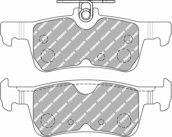 Ford Fiesta St mk7 Rear Ferodo Racing Brake Pads FCP5130H DS2500 New