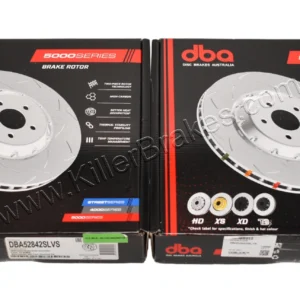 Front Audi TTRS 8J Cupra 5F DBA52842SLVS Brake Discs 370x32mm 5000 series 2-Piece