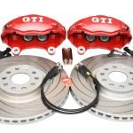 Golf 5 6 7 Gti 4Pot Brake kit Upgrade TAROX F2000 brake discs Tarox Strada Brake Pads NEW
