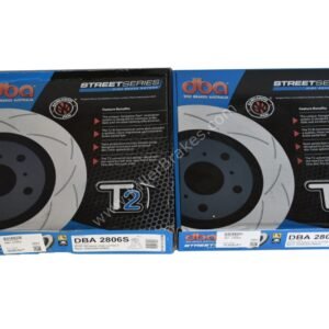 Front DBA2806S Brake Discs 312x25mm Street Series T2 Slotted New