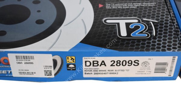 Rear DBA2809S Brake Discs 310x22mm Street Series T2 Slotted New 4 Rear DBA2809S Brake Discs 310x22mm Street Series T2 Slotted New Rear DBA2809S Brake Discs 310x22mm Street Series T2 Slotted New