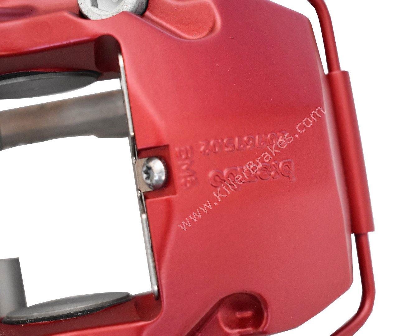 Front Audi Rs4 RS5 B8 R8 Brake Calipers 8T0615107 8T0615108 Brembo 8Pot Red anodized New