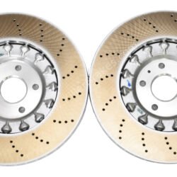 Front Audi RSQ3 F3 Brake Discs 4M0615301BJ 374x36mm Round NEW