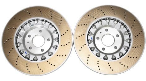 Front Audi RS3 8Y RSQ3 F3 Brake Discs 4M0615301BJ 374x36mm Round