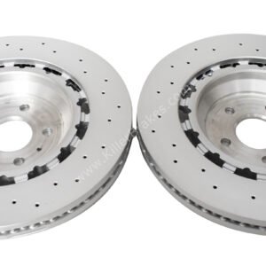 Front Audi TTRS 8S FL Brake Discs 8S0615301L 370x34mm Round NEW