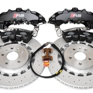 Front Audi TTRS 8S FL Brake Kit Brembo 8Pot Calipers 370x34mm NEW