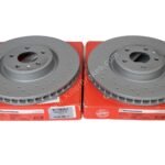 Front Zimmerman Brake Discs Audi S4 S5 B9 Audi A6 C8 350x34mm 100.3373.52