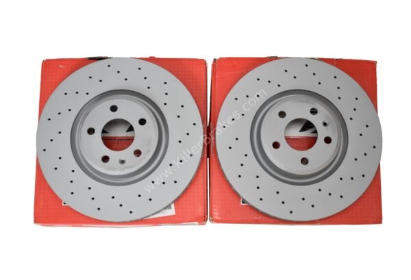 Audi S4 S5 B9 Audi A6 C8 Zimmerman Front Brake Discs 100.3373.52 350x34mm