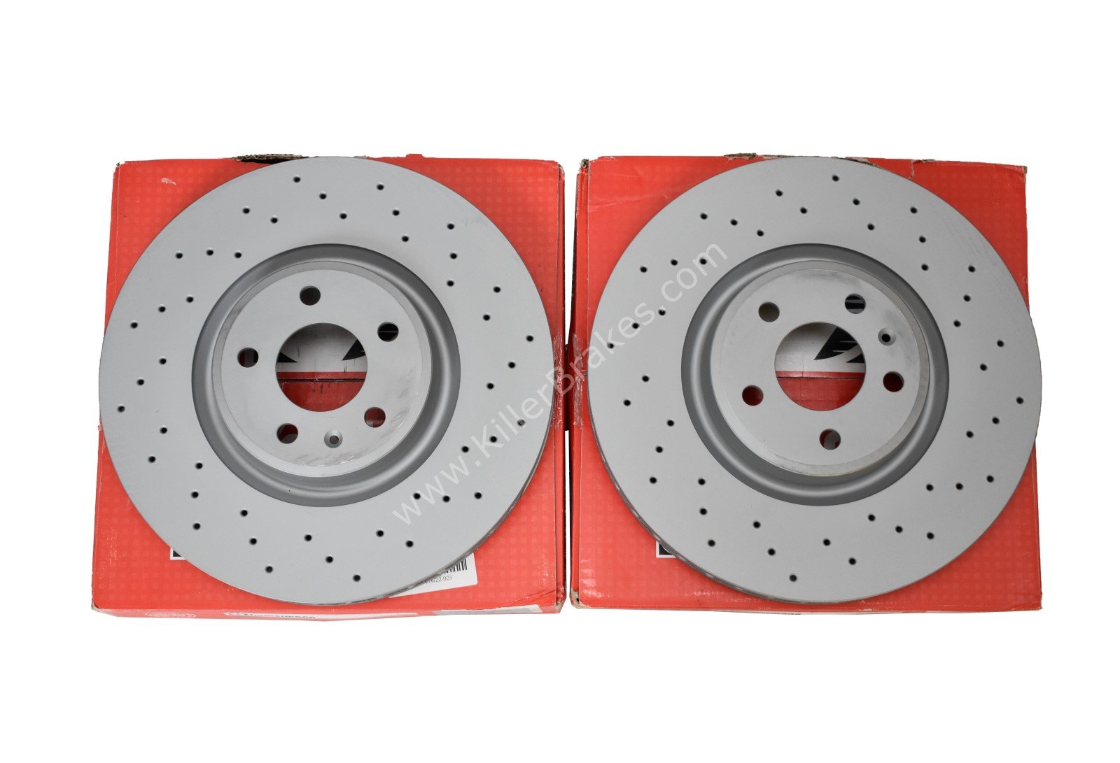 Front Zimmerman Brake Discs Audi S4 S5 B9 Audi A6 C8 350x34mm 100.3373.52