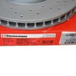 Audi S4 S5 B9 Audi A6 C8 Zimmerman Front Brake Discs 100.3373.52 350x34mm