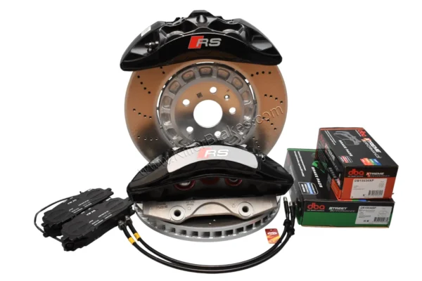 Front Audi Rsq3 F3 Rs3 8Y Brake Kit Akebono 6pot Black 374x36mm New