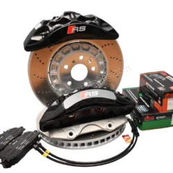 Front Audi Rsq3 F3 Rs3 8Y Brake Kit Akebono 6pot Black 374x36mm New - Image 5