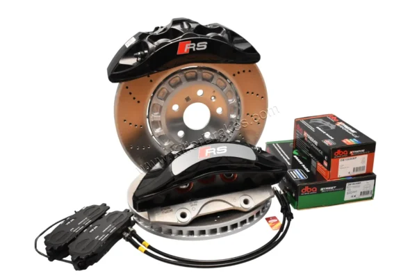 Front Audi Rsq3 F3 Rs3 8Y Brake Kit Akebono 6pot Black 374x36mm New 8