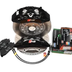 Front Audi Rsq3 F3 Rs3 8Y Brake Kit Akebono 6pot Black 374x36mm New