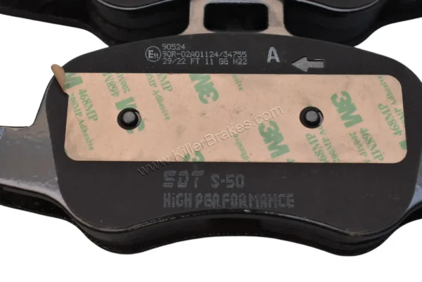 Front Audi TTS 8S SDT High Performance Brake Pads S50 21102500 NEW 4 Front Audi TTS 8S SDT High Performance Brake Pads S50 21102500 NEW Front Audi TTS 8S SDT High Performance Brake Pads S50 21102500 NEW