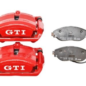Front Golf 7 GTI R Seat Cupra S3 8v Brake calipers Red New