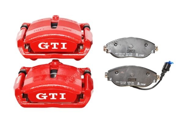 Front Golf 7 GTI R Seat Cupra S3 8v Brake calipers Red New