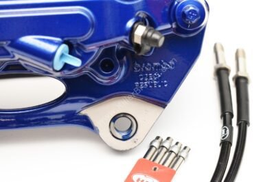 Porsche Macan Brembo 4pot Calipers 95B615123F 95B615124F MQB Direct Upgrade with Lines NEW