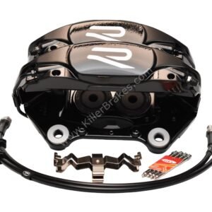 Porsche Macan Brembo 4pot Calipers 95B615123F 95B615124F MQB Direct Upgrade with Lines NEW