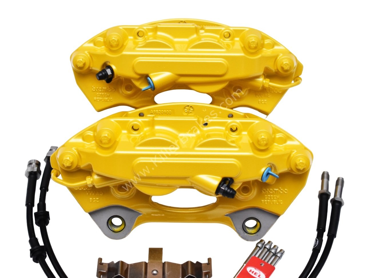 MQB Brake Kit Porsche Macan Brembo 4pot DBA 345x30mm Slotted discs NEW with color/logo options 14 MQB Brake Kit Porsche Macan Brembo 4pot DBA 345x30mm Slotted discs NEW with color/logo options Porsche Macan Brembo 4pot Calipers 95B615123F 95B615124F MQB Direct Upgrade with Lines NEW