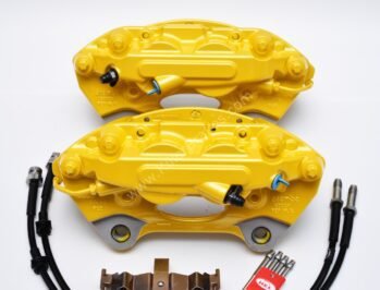 Porsche Macan Brembo 4pot Calipers 95B615123F 95B615124F MQB Direct Upgrade with Lines NEW