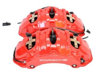 Front Porsche Panamera Cayenne Calipers Brembo 6pot 7PP615149 7PP615150 20.A221.03 New