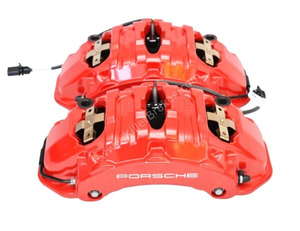 Front Porsche Panamera Cayenne Calipers Brembo 6pot 7PP615149 7PP615150 20.A221.03 New