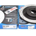 Rear Audi S6 S7 Rs7 4G DBA2849S Brake Discs 356x22mm T2 Slotted