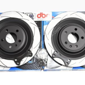 Rear brake upgrade 356mm Round DBA Slotted discs Golf 5 6 7 R20 Gti R R32 Audi S3 8v 8p