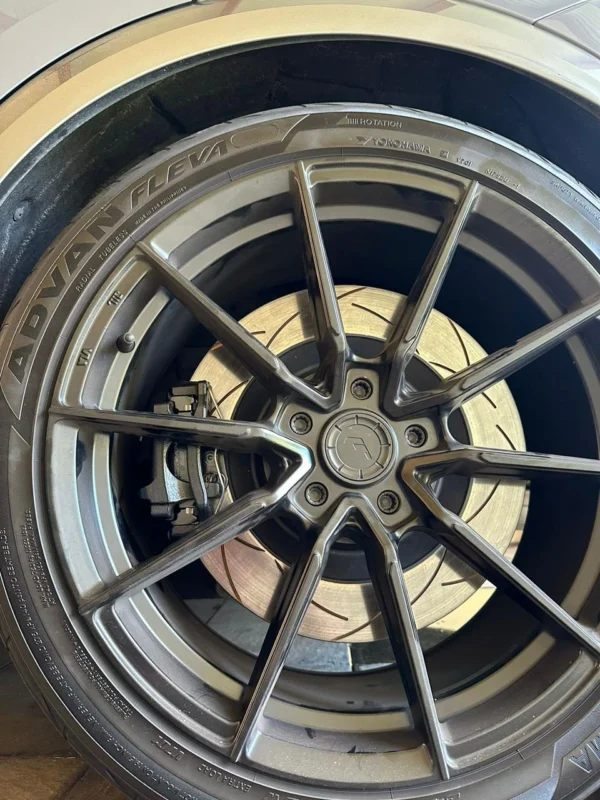 Rear brake upgrade 356x22mm DBA Slotted Brake Discs Golf 5 6 7 8 R20 Gti R R32 Audi S3 8v 8p 8Y