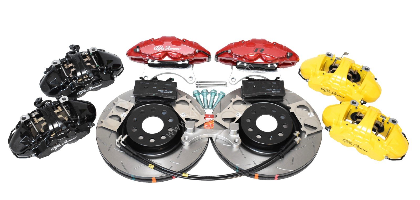 MQB Alfa Romeo Giulia Stelvio Brembo 4pot DBA 340x30mm Brake kit