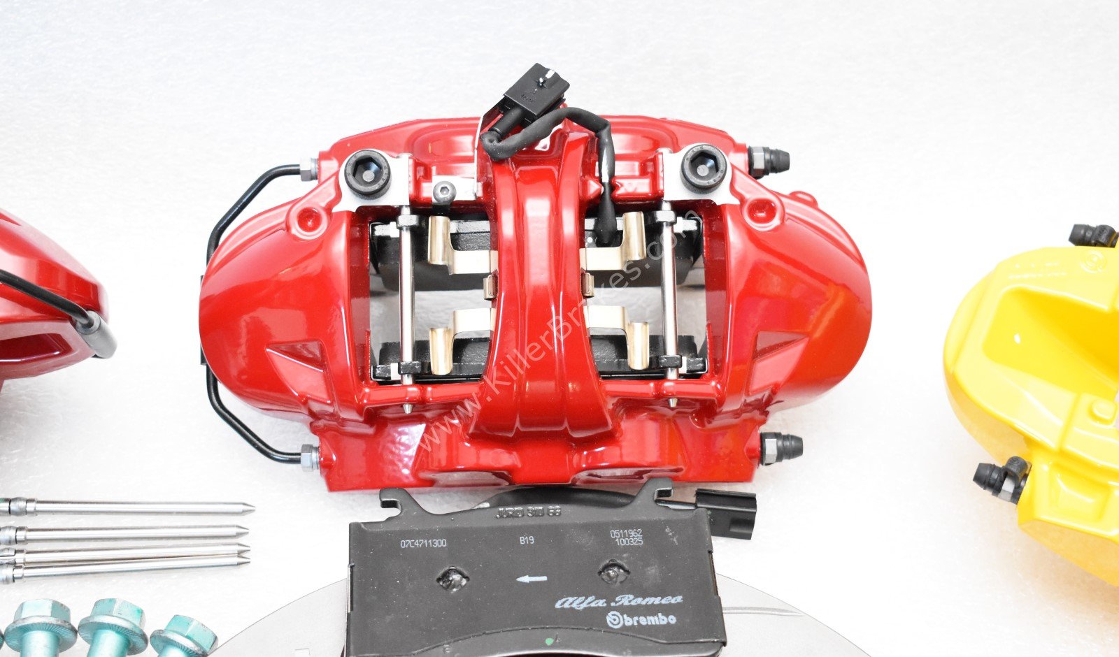 MQB Alfa Romeo Giulia Stelvio Brembo 4pot DBA 340x30mm Brake kit