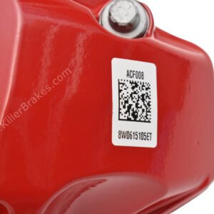 Audi RS4 8W RS5 F5 B9 Brake Calipers Saddles 8W0615105AK 8W0615106AK Red New
