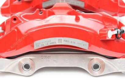 Audi RS4 8W RS5 F5 B9 Brake Calipers Saddles 8W0615105AK 8W0615106AK Red New