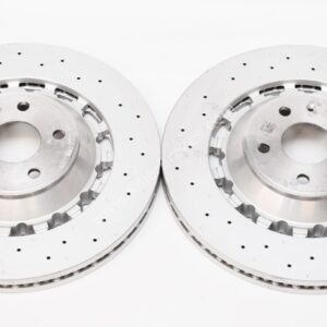 Audi Rs3 8v FL Sportback 8V0615301S Pair Round Brake Discs 370x34mm NEW