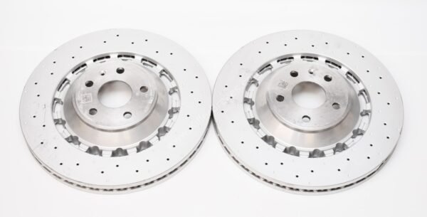 Audi Rs3 8v FL Sportback 8V0615301S Pair Round Brake Discs 370x34mm NEW