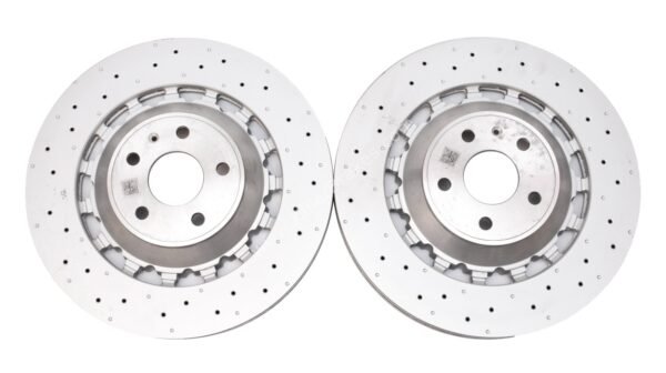 Audi Rs3 8v FL Sportback 8V0615301S Pair Round Brake Discs 370x34mm NEW