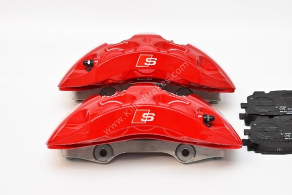 Audi S4 8W S5 F5 Brake Calipers Saddles Brake Pad 8W0615105EE 8W0615106EE 6pot Red New