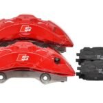Audi S4 8W S5 F5 Brake Calipers Saddles Brake Pad 8W0615105EE 8W0615106EE 6pot Red New