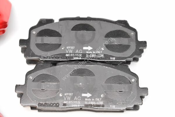 Audi S4 8W S5 F5 Brake Calipers Saddles Brake Pad 8W0615105EE 8W0615106EE 6pot Red New