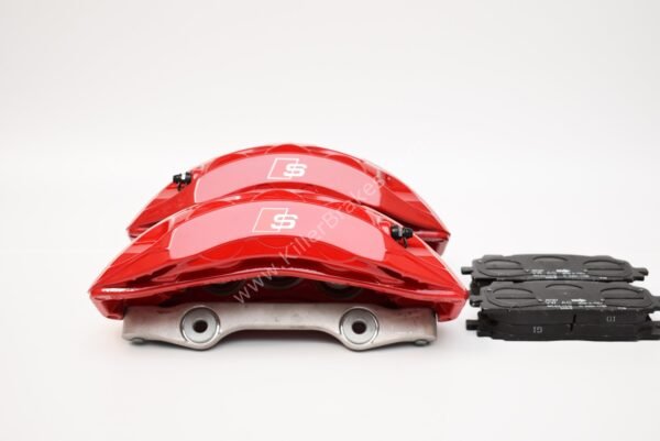 Audi S4 8W S5 F5 Brake Calipers Saddles Brake Pad 8W0615105EE 8W0615106EE 6pot Red New