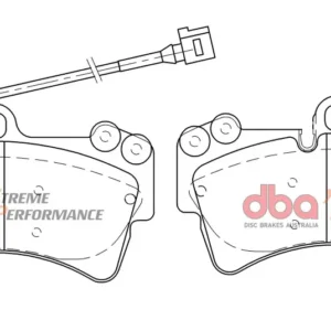 Front Brembo 6pot Z18 18Z Calipers DBA DB7878XP Brake Pads Xtreme Performance Audi Q7 Volkswagen Touareg 4L