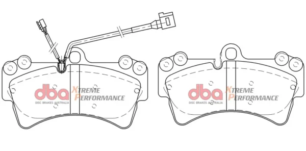 Front Brembo 6pot Z18 18Z Calipers DBA DB7878XP Brake Pads Xtreme Performance Audi Q7 Volkswagen Touareg 4L